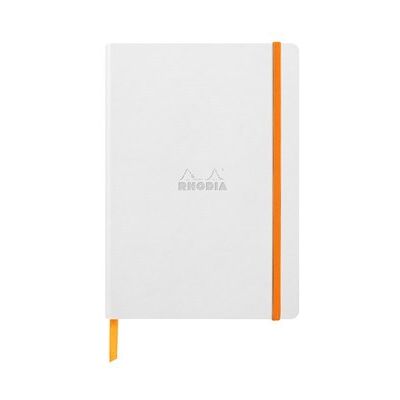 Rhodiarama softcover A5 L white Rhodiarama softcover A5 L white