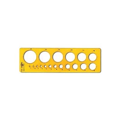 ARDA Template circles 1-30 MM ARDA Template circles 1-30 MM