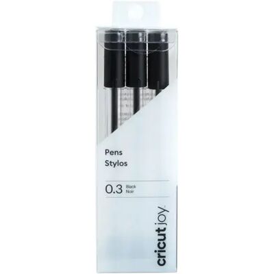 Cricut Joy Extra Fine Point Pen Set 3-pack 0.3 (Black) Cricut Joy Extra Fine Point Pen Set 3-pack 0.3 (Black)