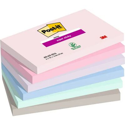 3M Post-it SS Soulful 76x127 90sh (6) 3M Post-it SS Soulful 76x127 90sh (6)