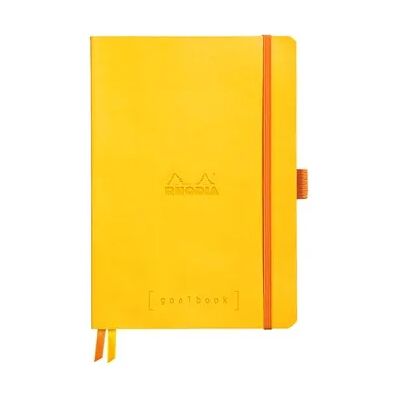 Rhodia Goalbook soft daffodil A5 dot ivory Rhodia Goalbook soft daffodil A5 dot ivory