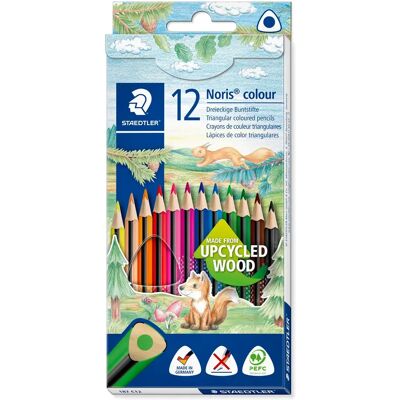 STAEDTLER Coloured pencil Noris WOPEX triangular (12) STAEDTLER Coloured pencil Noris WOPEX triangular (12)