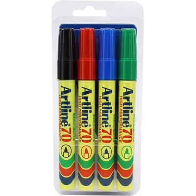 Artline 70 Permanent 4 assorted Artline 70 Permanent 4 assorted