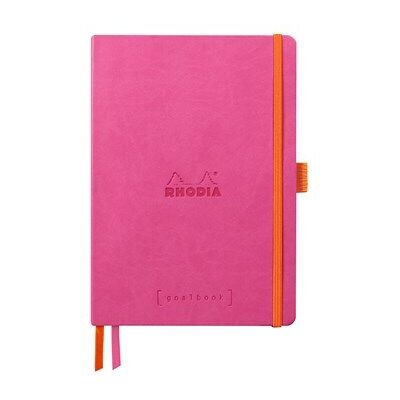 Rhodia Goalbook soft fuchsia A5 dot ivory Rhodia Goalbook soft fuchsia A5 dot ivory