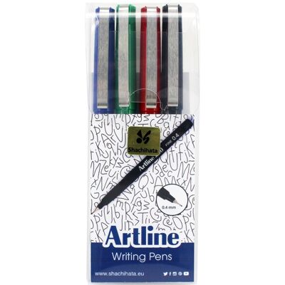 Artline 200 Fineliner Set - Nopeasti kuivuva, Vesipohjainen, 4 Värit Artline 200 Fineliner Set - Nopeasti kuivuva, Vesipohjainen, 4 Värit