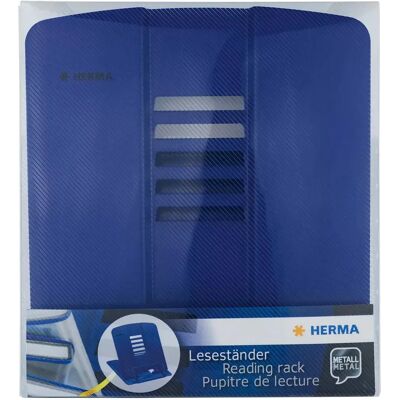 Herma Reading rack metal blue Herma Reading rack metal blue