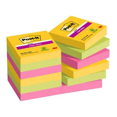 3M Post-it SS-Notes 47,6x47,6 Carnival (12) 3M Post-it SS-Notes 47,6x47,6 Carnival (12)