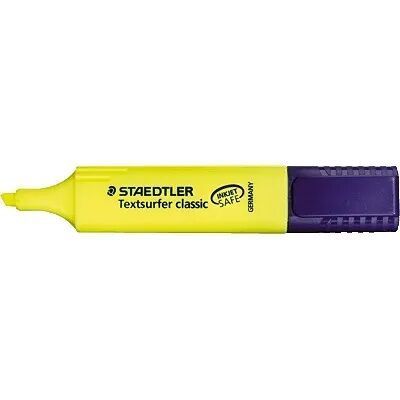 Staedtler Highlighter Textsurfer, Yellow Staedtler Highlighter Textsurfer, Yellow