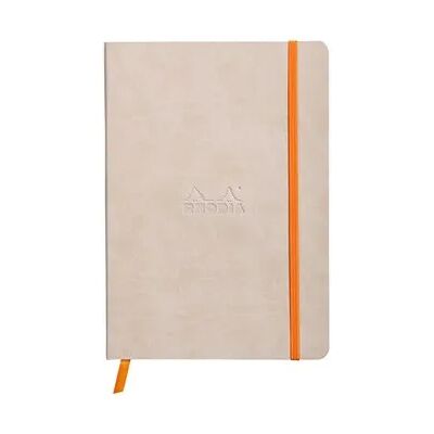 Rhodiarama soft A5 beige ruled ivory Rhodiarama soft A5 beige ruled ivory