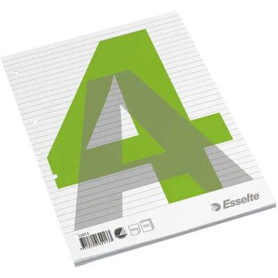 ESSELTE Liimaselkälehtiö A4 60g(100) ark. ESSELTE Liimaselkälehtiö A4 60g(100) ark.