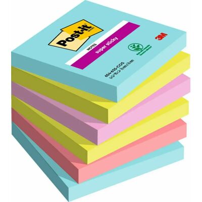 3M Post-it SS-Notes 76x76 Miami (6) 3M Post-it SS-Notes 76x76 Miami (6)