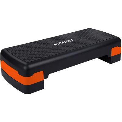 FITPADDY STEPPER01 Aerobic-askelma-alusta Musta/Oranssi FITPADDY STEPPER01 Aerobic-askelma-alusta Musta/Oranssi