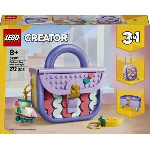 LEGO Creator 3-in-1 Taiteellinen muotilaukku ja säilytyslaatikko 31391 LEGO Creator 3-in-1 Taiteellinen muotilaukku ja säilytyslaatikko 31391
