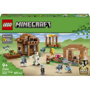 LEGO Minecraft Hyökkäys kutsuilijakylään 21596 LEGO Minecraft Hyökkäys kutsuilijakylään 21596