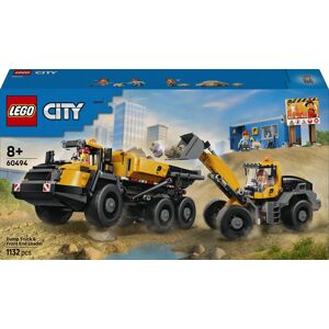 LEGO City Kippiauto ja etukuormaaja 60494 LEGO City Kippiauto ja etukuormaaja 60494