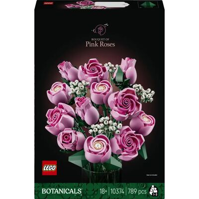 LEGO Botanicals Vaaleanpunainen ruusukimppu 10374 LEGO Botanicals Vaaleanpunainen ruusukimppu 10374