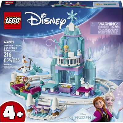 LEGO Disney Elsan jäälinna ja lumirekiseikkailu 43281 LEGO Disney Elsan jäälinna ja lumirekiseikkailu 43281