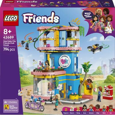 LEGO Friends Heartlake Cityn ystävysten kerhotalo 42689 LEGO Friends Heartlake Cityn ystävysten kerhotalo 42689