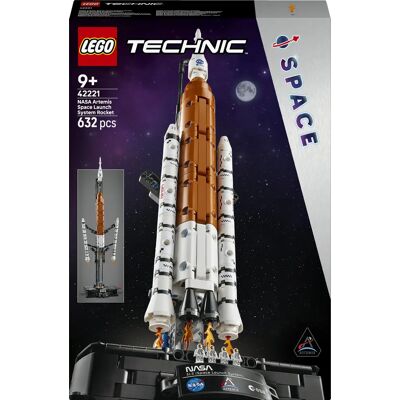 LEGO Technic NASA Artemis –laukaisujärjestelmän avaruusraketti 42221 LEGO Technic NASA Artemis –laukaisujärjestelmän avaruusraketti 42221