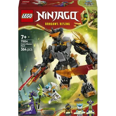 LEGO NINJAGO Colen tehtävärobotti ja Lohikäärme-Zane 71854 LEGO NINJAGO Colen tehtävärobotti ja Lohikäärme-Zane 71854