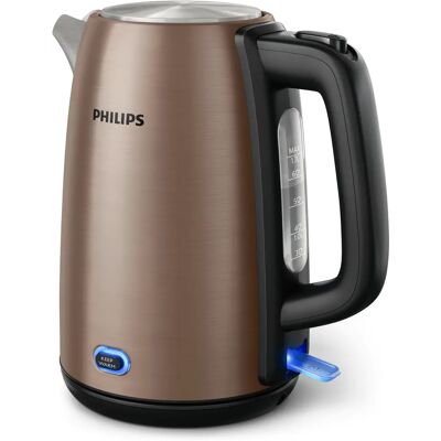 Philips Viva Collection HD9355/92 -vedenkeitin, 1,7 l, 2060 W, Black Copper Philips Viva Collection HD9355/92 -vedenkeitin, 1,7 l, 2060 W, Black Copper