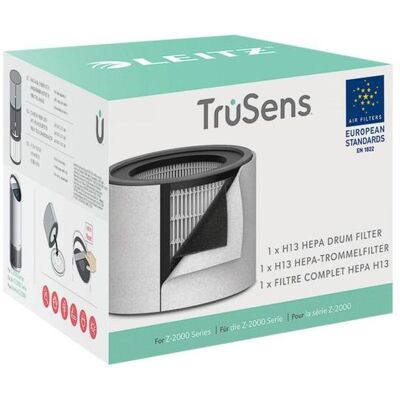 Leitz TruSens 3-in-1 H13 HEPA -ilmanpuhdistimen suodatin malleille Z-2000 / Z-2500 Leitz TruSens 3-in-1 H13 HEPA -ilmanpuhdistimen suodatin malleille Z-2000 / Z-2500