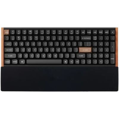Keychron silikoninen kämmentuki (K4 / K4 HE) - musta Keychron silikoninen kämmentuki (K4 / K4 HE) - musta