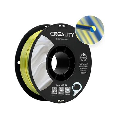 Creality Creality CR-PLA Silk - 1.75mm - 1kg Keltainen/Sininen 6971636405504 Vastaa: N/A Creality Creality CR-PLA Silk - 1.75mm - 1kg Keltainen/Sininen 6971636405504 Vastaa: N/A