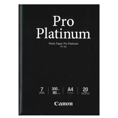 Canon Valokuvapaperi Pro Platinum A4 20 arkkia, 300g (PT-101) 2768B016 Vastaa: N/A Canon Valokuvapaperi Pro Platinum A4 20 arkkia, 300g (PT-101) 2768B016 Vastaa: N/A