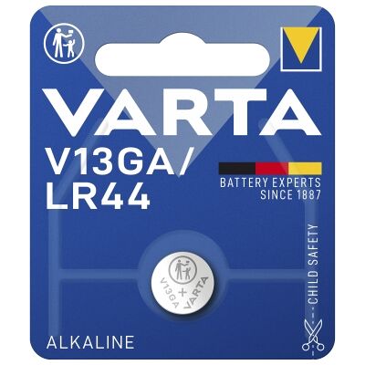 Varta Varta V13GA/LR44 alkaliparisto - 1 kpl 4276101401 Vastaa: N/A Varta Varta V13GA/LR44 alkaliparisto - 1 kpl 4276101401 Vastaa: N/A
