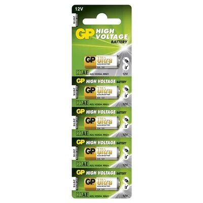 GP BATTERIES GP Super 23A, 23AE-C1, LRV08 x5 103018 Vastaa: N/A GP BATTERIES GP Super 23A, 23AE-C1, LRV08 x5 103018 Vastaa: N/A