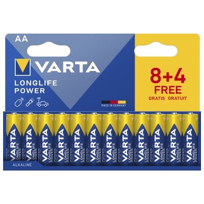 Varta Varta Pitkäikäinen AA-paristo - 12 kpl 4906121772 Vastaa: N/A Varta Varta Pitkäikäinen AA-paristo - 12 kpl 4906121772 Vastaa: N/A