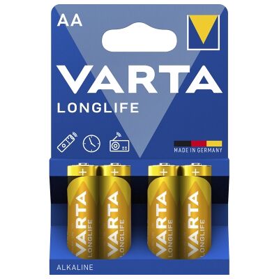 Varta Varta Pitkäikäinen paristo - AA 4 kpl 4106101414 Vastaa: N/A Varta Varta Pitkäikäinen paristo - AA 4 kpl 4106101414 Vastaa: N/A