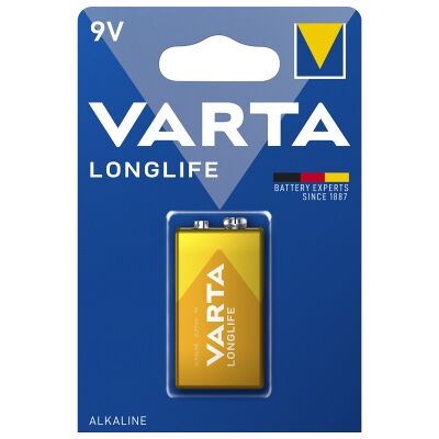 Varta Varta Pitkäikäinen akku - 9V 1 kpl 4122101411 Vastaa: N/A Varta Varta Pitkäikäinen akku - 9V 1 kpl 4122101411 Vastaa: N/A