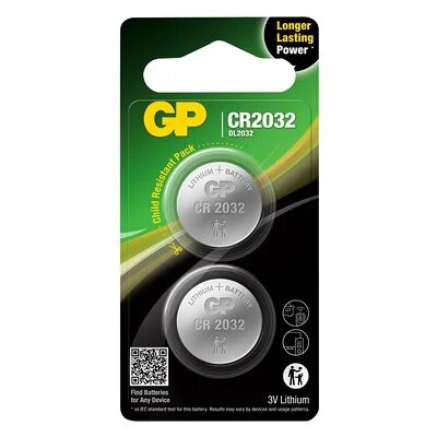 GP BATTERIES GP Lithium nappiparisto CR2032 2-P 103253 Vastaa: N/A GP BATTERIES GP Lithium nappiparisto CR2032 2-P 103253 Vastaa: N/A