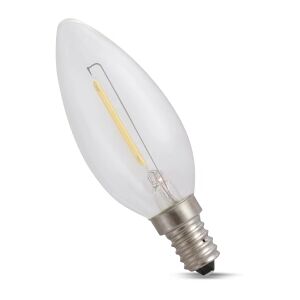 Spectrum LED E14 LED-lamppu 1W 1800K 60 luumen WOJ14648 Vastaa: N/A Spectrum LED E14 LED-lamppu 1W 1800K 60 luumen WOJ14648 Vastaa: N/A