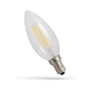 Spectrum LED LED Kynttilälamppu E14 kirkas 4W 2700K 450 lumenia WOJ13874 Vastaa: N/A Spectrum LED LED Kynttilälamppu E14 kirkas 4W 2700K 450 lumenia WOJ13874 Vastaa: N/A