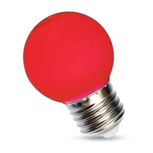 Spectrum LED Punainen E27 LED-pallolamppu 1W 230V WOJ11795 Vastaa: N/A Spectrum LED Punainen E27 LED-pallolamppu 1W 230V WOJ11795 Vastaa: N/A