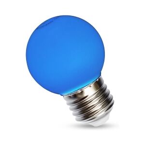 SpectrumLED Sininen Mini Globe LED Lamppu - 1W, E27, 15000h, 220-240V, A++ SpectrumLED Sininen Mini Globe LED Lamppu - 1W, E27, 15000h, 220-240V, A++