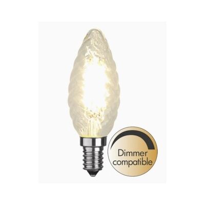 Star Trading Mignon Twisted LED-lamppu - Dimmable, 2700K, 4,2W Star Trading Mignon Twisted LED-lamppu - Dimmable, 2700K, 4,2W