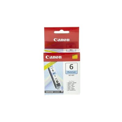 Canon Canon BCI-6 PC Mustepatruuna Cyan foto UV-pigment BCI-6PC Vastaa: N/A Canon Canon BCI-6 PC Mustepatruuna Cyan foto UV-pigment BCI-6PC Vastaa: N/A