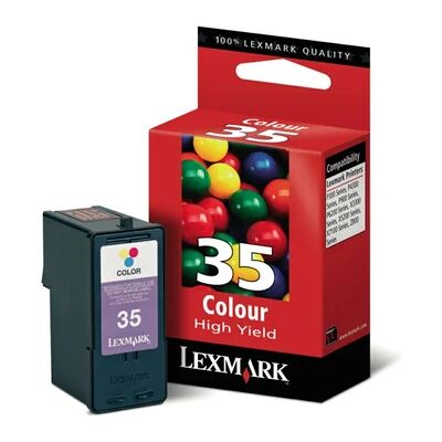 Lexmark Lexmark 35XL Mustepatruuna 3-väri 18C0035 Vastaa: N/A Lexmark Lexmark 35XL Mustepatruuna 3-väri 18C0035 Vastaa: N/A