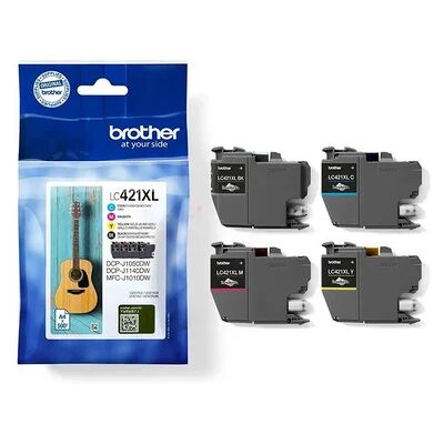 Brother Brother MultiPack Bk,C,M,Y, 500 sivua LC421XLVAL Vastaa: N/A Brother Brother MultiPack Bk,C,M,Y, 500 sivua LC421XLVAL Vastaa: N/A