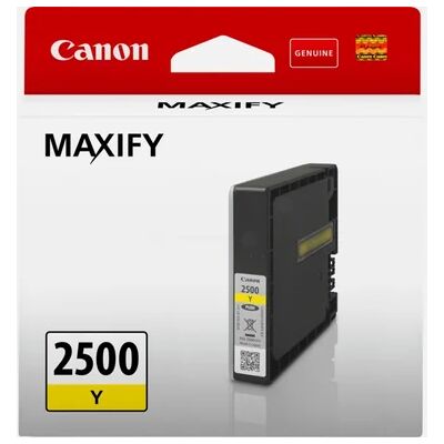 Canon Canon PGI-2500 Y Mustepatruuna Keltainen PGI-2500Y Vastaa: N/A Canon Canon PGI-2500 Y Mustepatruuna Keltainen PGI-2500Y Vastaa: N/A