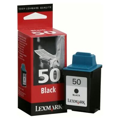 Lexmark Lexmark 50 Mustepatruuna musta, 24 ml 17G0050 Vastaa: N/A Lexmark Lexmark 50 Mustepatruuna musta, 24 ml 17G0050 Vastaa: N/A