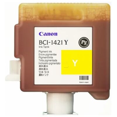 Canon Canon BCI-1421 Y Mustepatruuna Keltainen UV-pigment 8370A001 Vastaa: N/A Canon Canon BCI-1421 Y Mustepatruuna Keltainen UV-pigment 8370A001 Vastaa: N/A