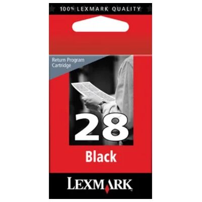 Lexmark Lexmark 28 Mustepatruuna musta 18C1428 Vastaa: N/A Lexmark Lexmark 28 Mustepatruuna musta 18C1428 Vastaa: N/A