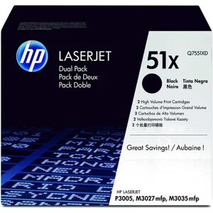HP HP 51XD Värikasetti musta Q7551XD Vastaa: N/A HP HP 51XD Värikasetti musta Q7551XD Vastaa: N/A