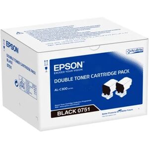 Epson Värikasetti musta 7.300 sivua S050751 Vastaa: N/A Epson Värikasetti musta 7.300 sivua S050751 Vastaa: N/A