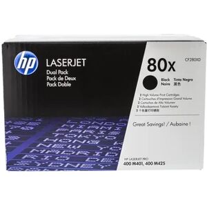 HP HP 80X Värikasetti musta CF280XD Vastaa: N/A HP HP 80X Värikasetti musta CF280XD Vastaa: N/A